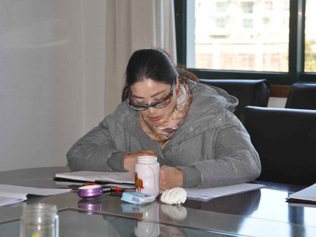 党委副书记、纪委书记张乐弟作点评